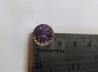 9 Vintage Roulette Rare 14mm Flatback Crystals Heliotrope Bermuda Blue — photo 5