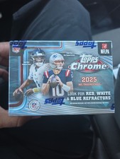 2025 Topps Chrome NFL Football Blaster Value Box  New Factory Sealed🔥🔥