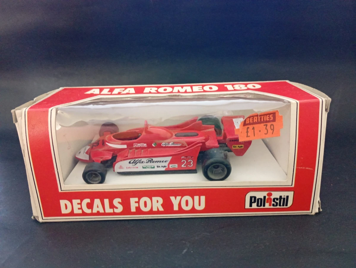 Polistil Yaxon 1/43 41 Scale - 3X F1 Alfa Romeo 179 BT45C & Ligier Model Cars