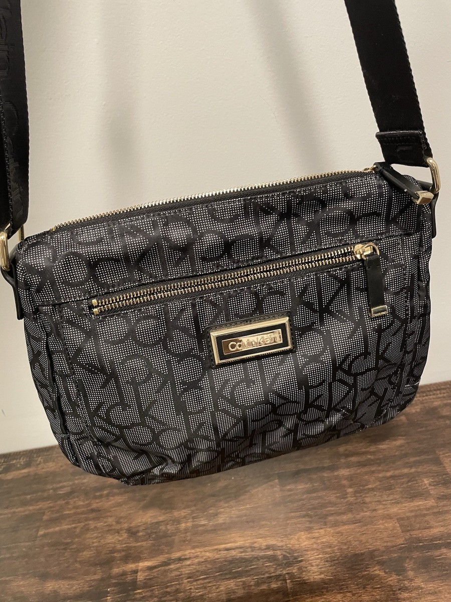 Calvin Klein Signature Black, Gray & Gold Purse 14 display picture 1