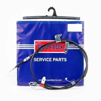 BORG & BECK BKB3937 Parking Brake Cable Pull Rear Right Fits Toyota Corolla