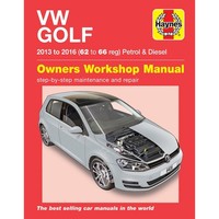 VW Golf 7 VII 2013-2016 Benzin Diesel Werkstatthandbuch Haynes