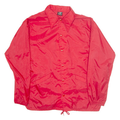 ARISTO JAC Herren Coachjacke Rot Nylon L