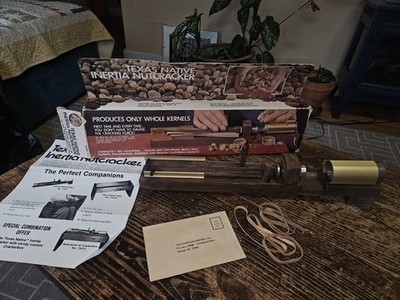 VINTAGE Texas Native Inertia Nutcracker | Model 7141 | Box and Paperwork