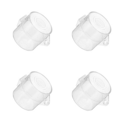 4 PCS Not-aus-tasterabdeckung Schalterabdeckungen Schalterschutzabdeckung