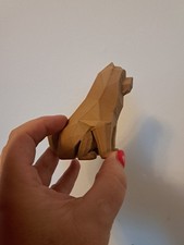 Chow Chow Sculpture miniature, Beige,  1 Miniature, 2 Inch height, plastic,