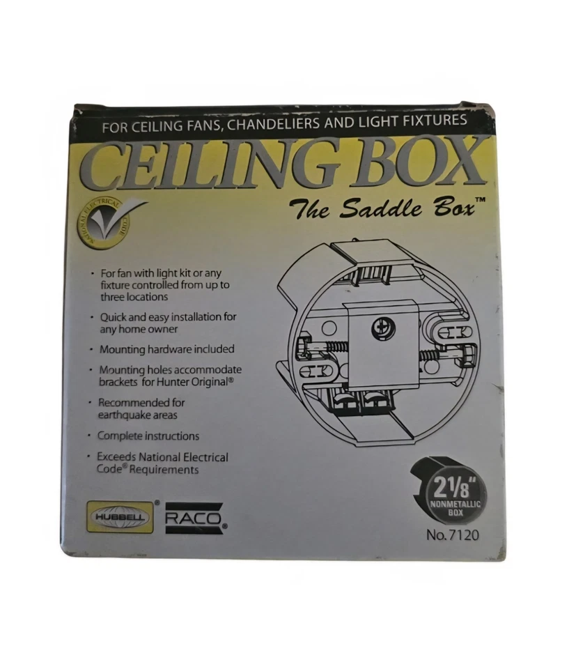 Round Ceiling Cable Box For Ceiling Fans - Image 2 of 2