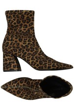 Stradivarius Stiefelette Damen Ankle Boots Booties Gr. EU 37 Braun #zujj31p