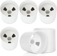 6PCS Golf Hole Cup 4 Inch Depth ABS Plastic Golf Cups for Putting Golf Practice