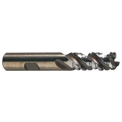 Cleveland C40007 3-Flute Pm+ Hss-E Square Cc Special Profile Roughing Endmill