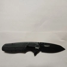 CRKT Copacetic 2620 Black Pocket Knife G10 Handle Blade Liner Lock 