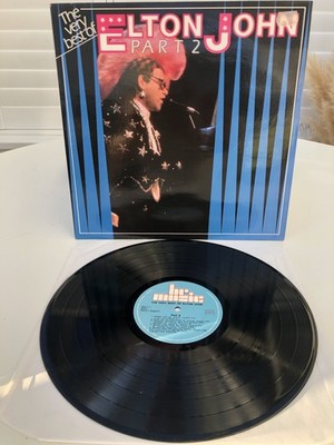 ELTON JOHN PART 2 BRLP 71 1987 VINYL LP RECORD Rare Belgian release