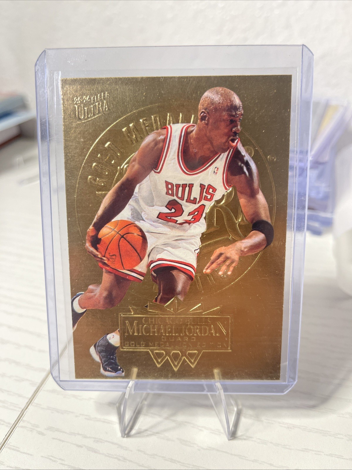 Michael Jordan 1995 Fleer Ultra #25 Gold Medallion Price Guide