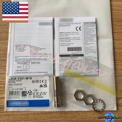 E2E-X3D1-M1G For Omron Inductive Proximity Sensor Switch E2E-X3D1-M1G 12-24VDC