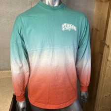 Vtg Tampa Bay Devil Rays Spirit Jersey Long Sleeve T Shirt Men M Medium USA Made