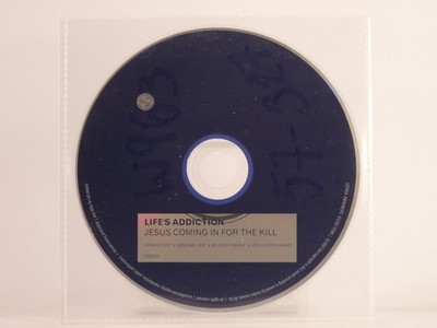 LIFE'S ADDICTION JESUS COMING IN FOR THE KILL (X3) 4 Track CD Single including P