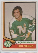 1974-75 O-Pee-Chee Lou Nanne #325 5q7