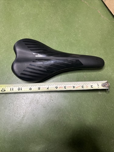 SCHWINN Cionlli schwarz Fahrrad Sattel Sitz Racing Streifen schmal Straße gepolstert - Bild 5 von 10