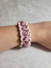 Pink Camo Paracord Bracelet