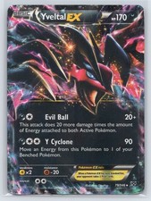 Yveltal EX Ultra Rare XY Base Set 79/146 Holo HP on eBay