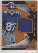 2016 Certified New Generation Jerseys Mirror Orange 285/399 Sterling Shepard 2u3
