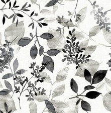 NuWallpaper Black Breezy Peel Stick Wallpaper, NUS4983