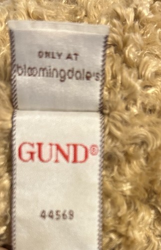 Gund Bloomingdales LITTLE BROWN BEAR Limited Edition 2004 16" lila Pullover - Bild 9 von 13