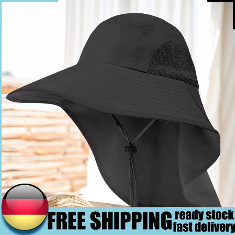 APL Cappello da Pesca Outdoor Unisex Cappello da Sole Regolabile con Protezione Collo per Uomo Donna
