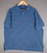 Polo Ralph Lauren Short Sleeve Polo Shirt Classic Fit Blue Men's Size XL Cotton