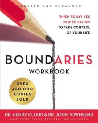 #ad Boundaries Workbook: When to Say Yes How to Say No to Take Control VERY GOOD $5.98