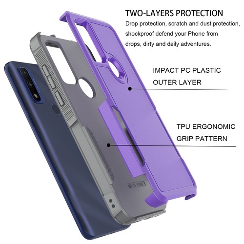 Funda protectora para teléfono Motorola Moto G Pure 2021/G Power 2022 + protector de pantalla - Imagen 27 de 47