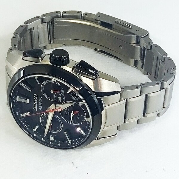 Seiko Japan Astron Solar GPS Satellite Radio Wave Mens Watch