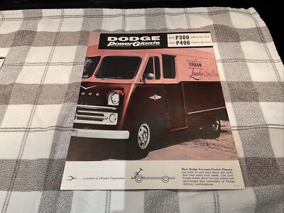1957 Dodge Power Giant Trucks  Model P300 P400 Sales Brochure Original, RARE!