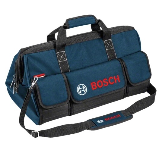 Borsone Lavoro Bosch Professional Blu - Porta Attrezzi con Tracolla