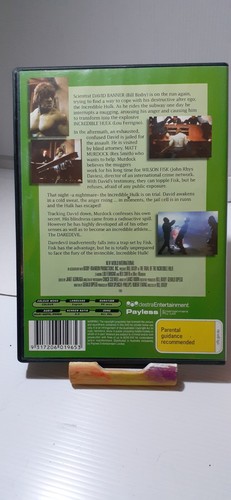 The Trial Of The Incredible Hulk (DVD 1989) FREE POSTAGE* - Picture 2 of 2