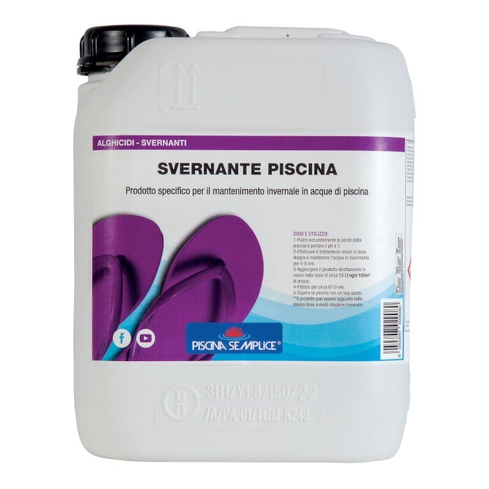Svernante Piscina LAPI 5KG: Risparmia Tempo e Fatica a Primavera