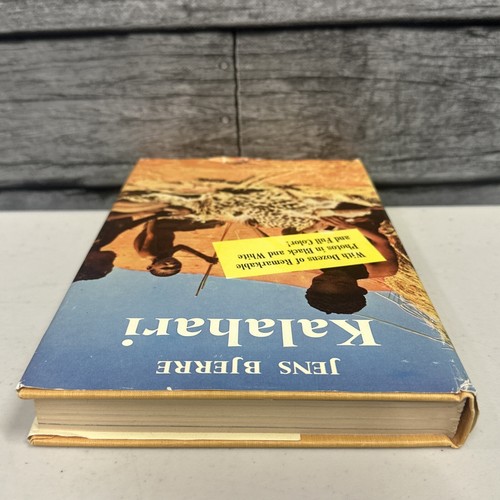 Jens Bjerre, Estrid Bannister / Kalahari 1st Edition 1960 Southern Africa HCDJ - Picture 5 of 10