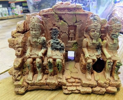 Ancient Egyptian Ruin Decoration Fish Tank Aztec Aquarium Ornament Ebay