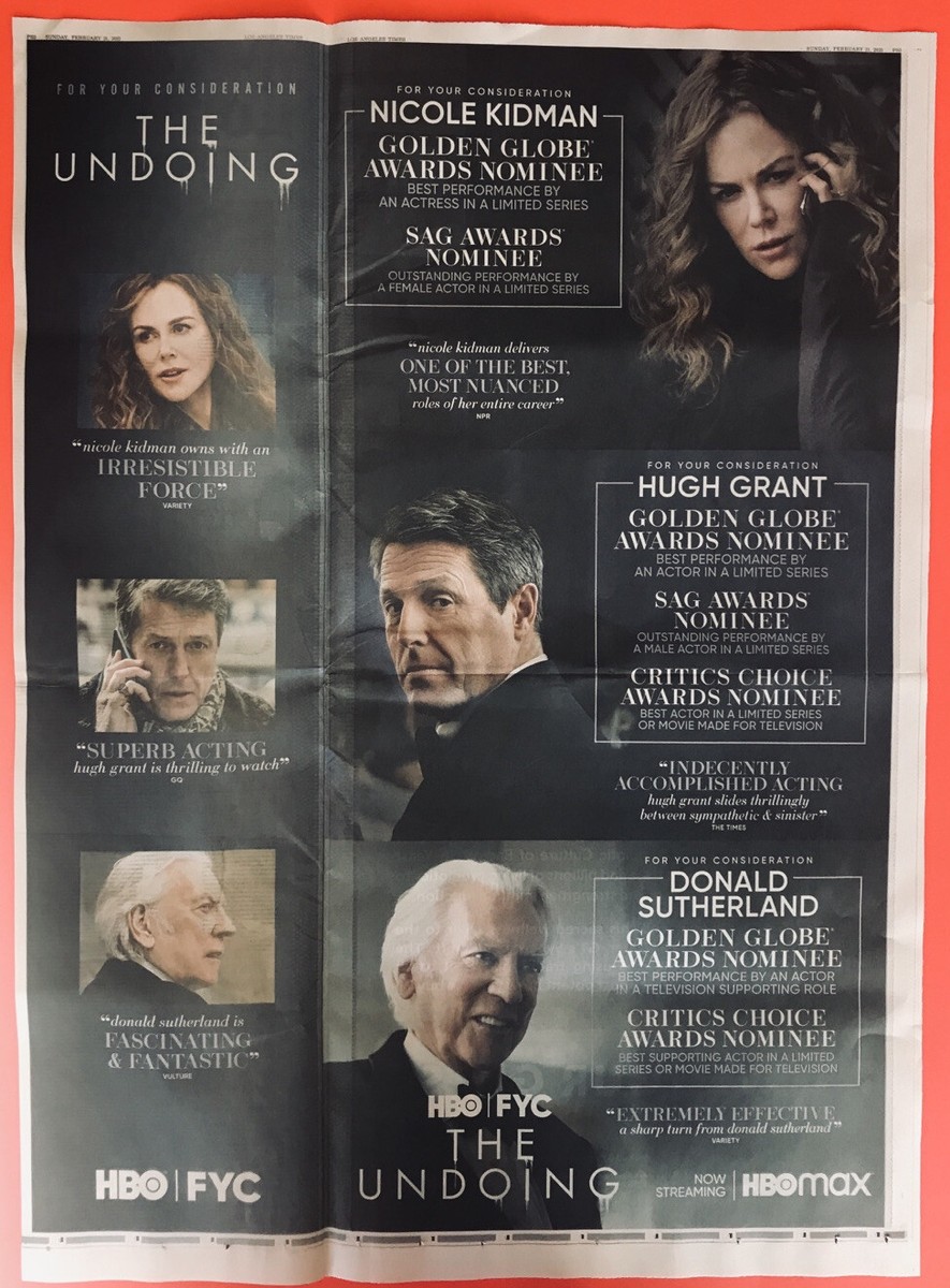 Watch The Undoing For Free THE UNDOING NICOLE KIDMAN HUGH GRANT