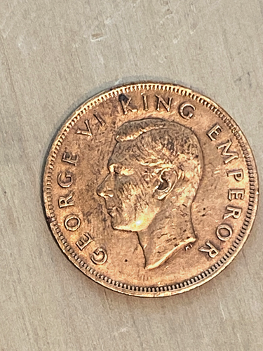 1943 NEW ZEALAND LARGE PENNY
