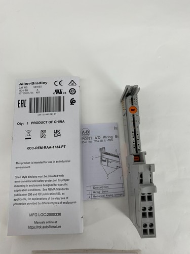 Allen-Bradley 1734-TB Series A Point I/O Module Terminal Base - Picture 3 of 8