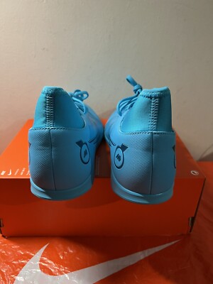 New Nike Superfly 8 Club IC Indoor Soccer Chlorine Blue Men\'s DJ2907-484 Size 12 ? Brand New Nike Superfly 8 Club IC chlorine blue DJ2907  main image 4
