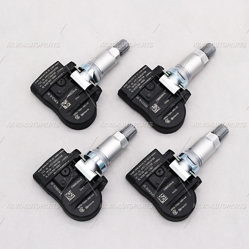 For 2013-2015 Acura ILX 42753-TX6-A81 Tire Pressure Monitor TPMS Sensor Set of 4 - Image 2 of 4