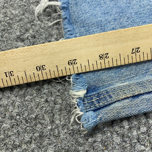 Vtg Gap Mechanic Jeans Mens 32x29 Faded Distressed Baggy Loose Skate Grunge Y2K - Picture 9 of 21