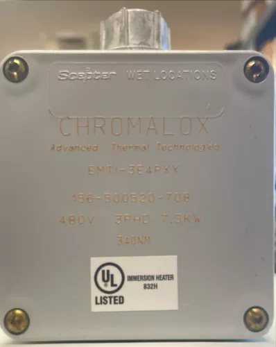 CHROMALOX EMTI-3E4PXX IMMERSION HEATER
