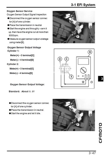 Manual de taller de reparación de servicio CF Moto 650MT 650 MT USB 2019-2023 - Imagen 6 de 12