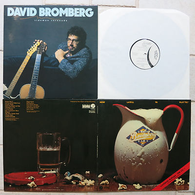 David Bromberg Band   2x   How Late'll Ya Play 'Til  2-LPs & Sideman Serenade LP