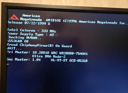 PC Chips M726/Amptron PII-3726 slot1 motherboard+HDD,SDRAM PC100,PCI,ISA - Afbeelding 17 van 24
