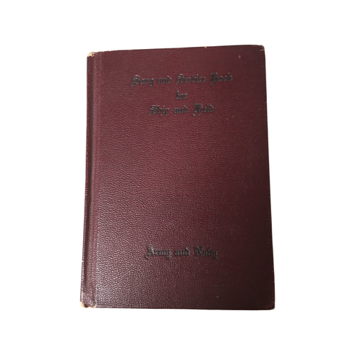 Song and Service Book For Ship and Field Army Navy 1942 Serbice Christian Jewish - 第 1/12 張圖片