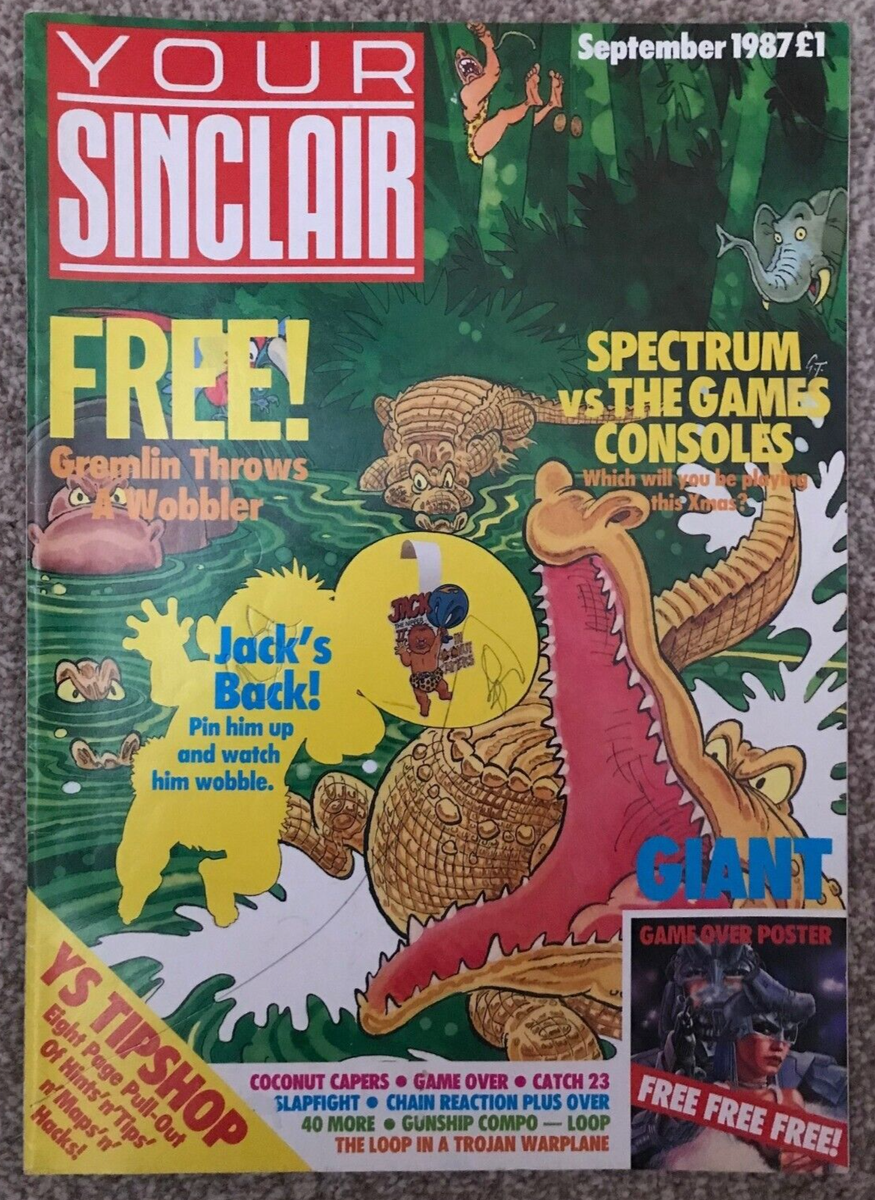 Your Sinclair - ZX Spectrum Magazine - September 1987 | eBay UK